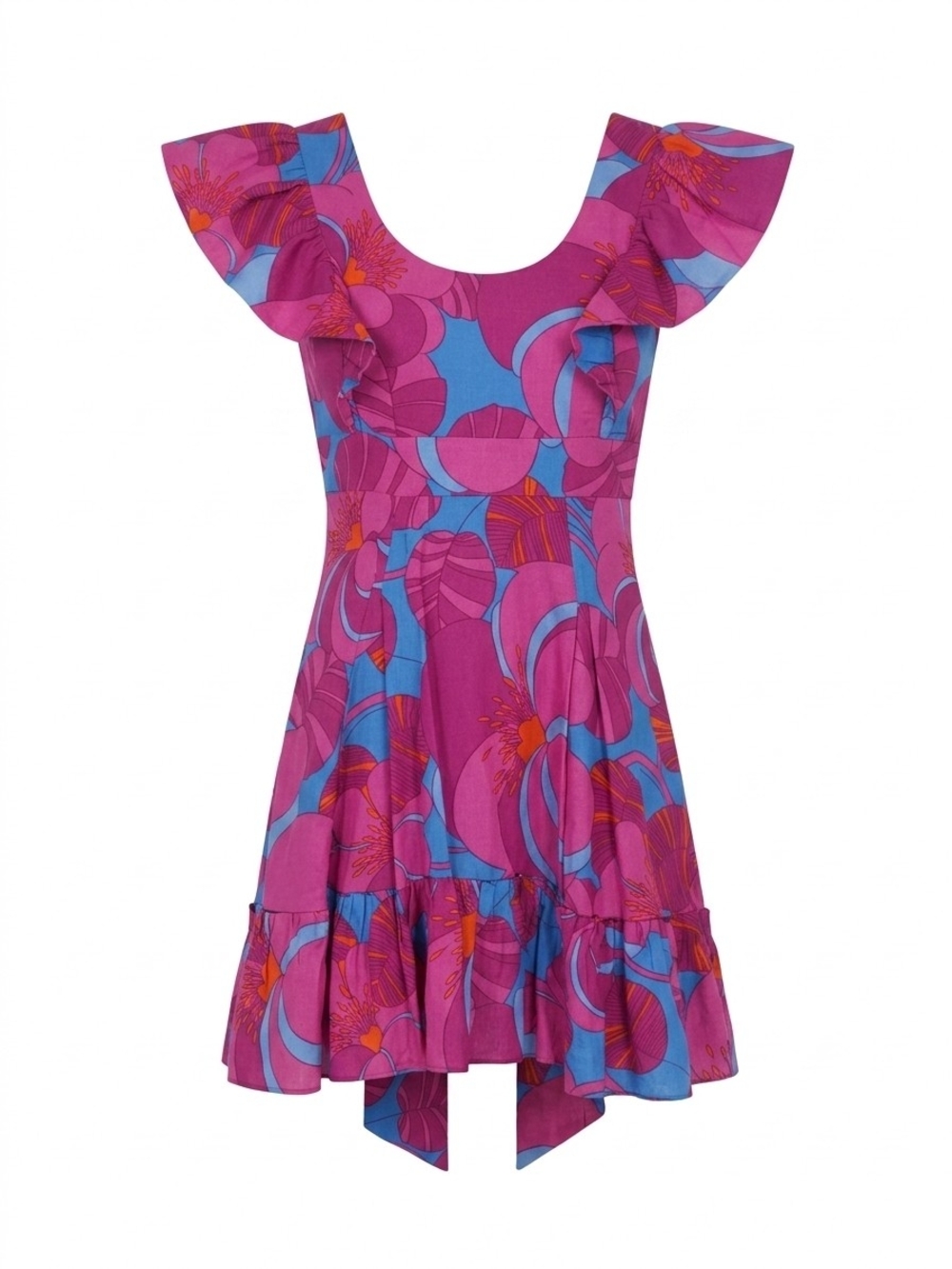 Tuckernuck x Cameron Eubanks Floral Wimberly Wild Azalea Edisto Dress Size S
